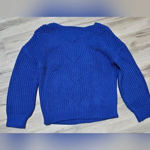 Nwot womens blue sweater